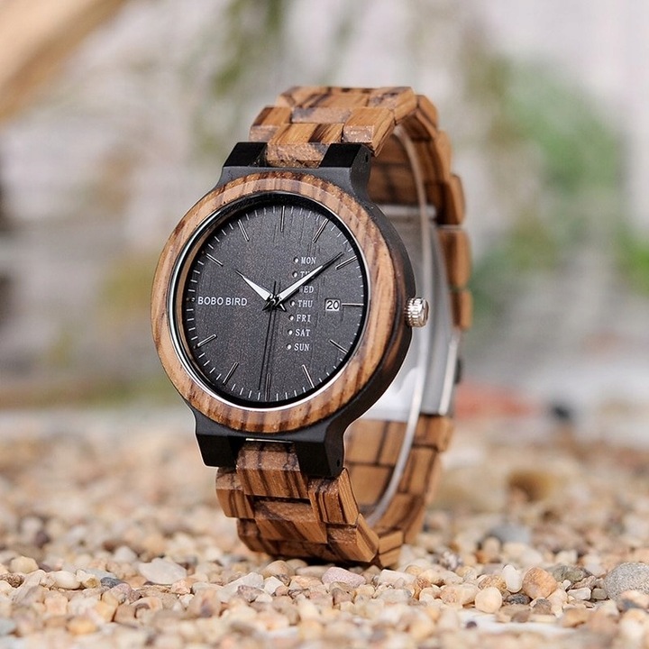 Drewniany zegarek BOBO BIRD O26-2 Unisex Bobobird