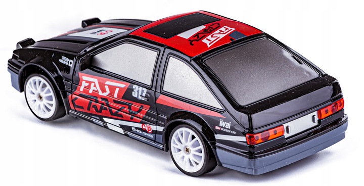 Samochód ZDALNIE Sterowany RC Auto na PILOTA do DRIFTU 2 x Akumulator KOŁA