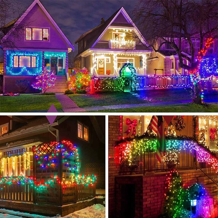 SOPLE 500 LED ZEWNĘTRZNE ŚWIATEŁKA LAMPKI KURTYNA ŚWIETLNA PROGRAMATOR IP44