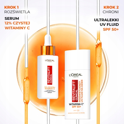 Krem Do Twarzy Loreal Revitalift Clinical Z Witaminą C Oraz SPF50+ 50 ml