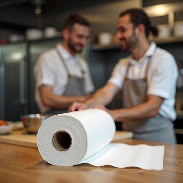 CZYŚCIWO przemysłowe PURA, RĘCZNIK PAPIEROWY biały, 100% celuloza, 2x200m