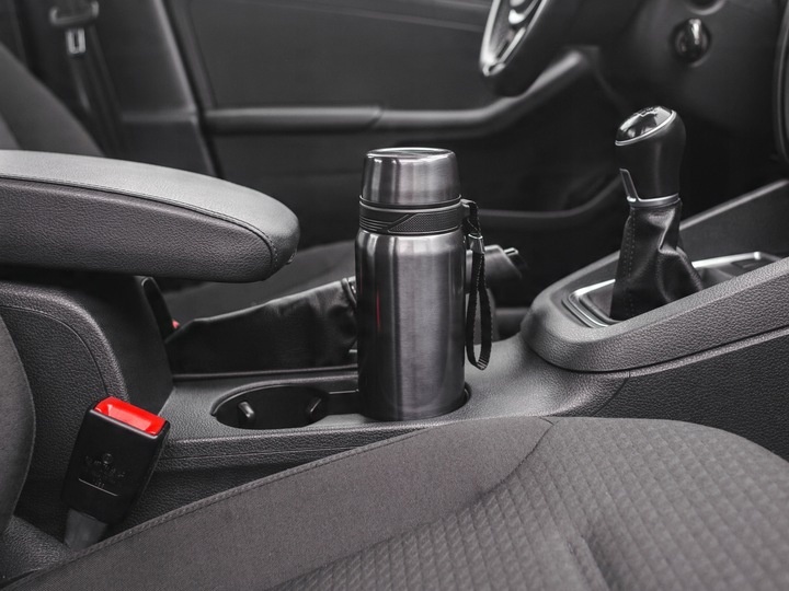 BIDON TERMOS BUTELKA KUBEK TERMICZNY Z UCHWYTEM NA KAWĘ HERBATĘ 700ML SITKO