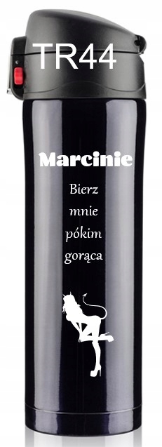 Kubek termiczny termos KIEROWCY + GRAWER prezent