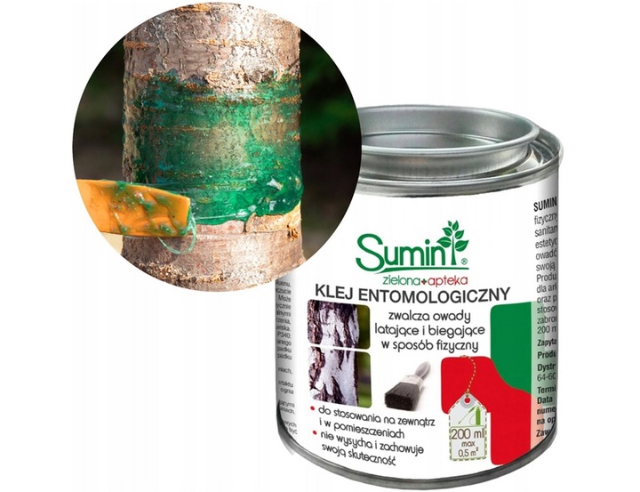 Klej Entomologiczny Owadobójczy 200ml Sumin