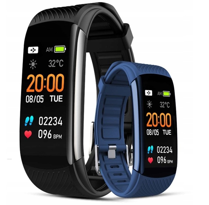SPORTOWY SMARTBAND GIEWONT GW200 Fit&GO Duo KROKI SMS SPORT ALERT PULS