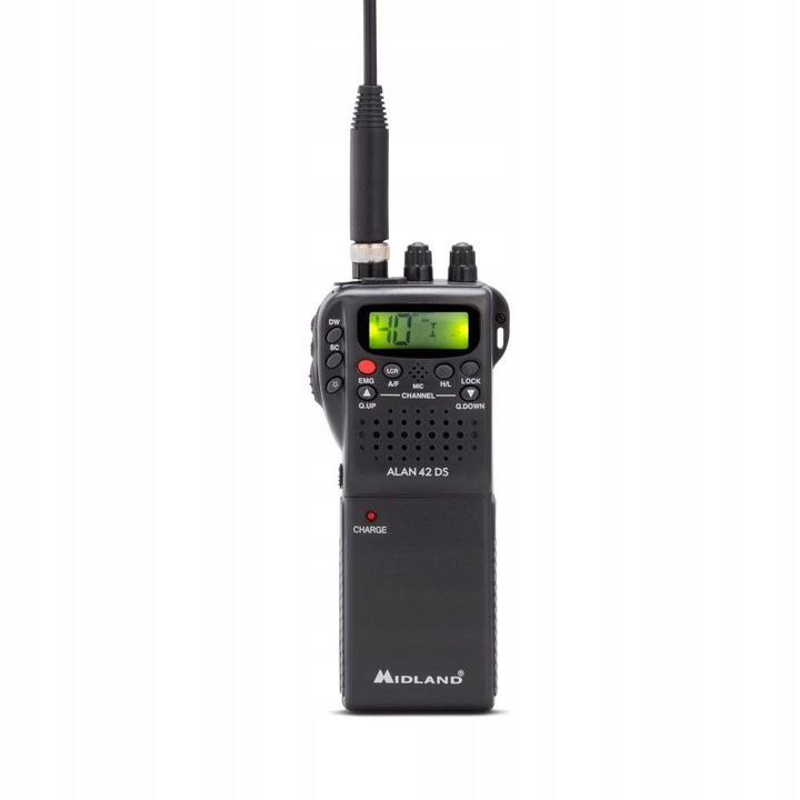 ALAN 42 DS CB RADIO RĘCZNE ADAPTER RĘCZNIAK X7H