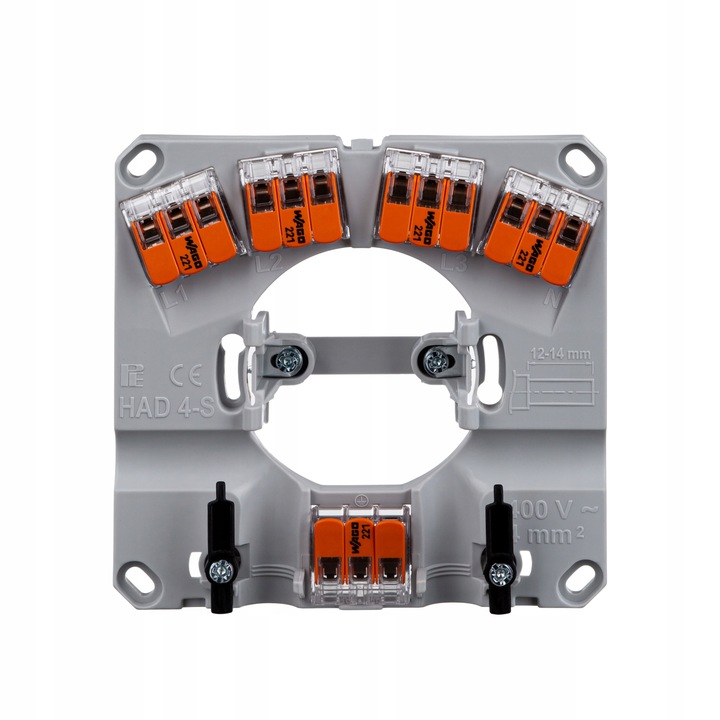 Puszka AGD / HAD 4-S wyposażona w szybkozłączki epn 1869-00