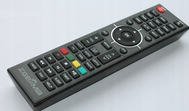 UNIWERSALNY PILOT DO DEKODER ZGEMMA SERIA H2 H5 H7 H9 H10 H11 ORYGINALNY