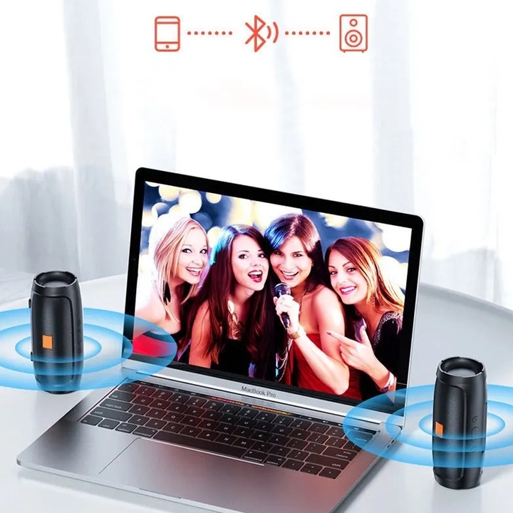 GŁOŚNIK BEZPRZEWODOWY BLUETOOTH RADIO BASS CHARGE