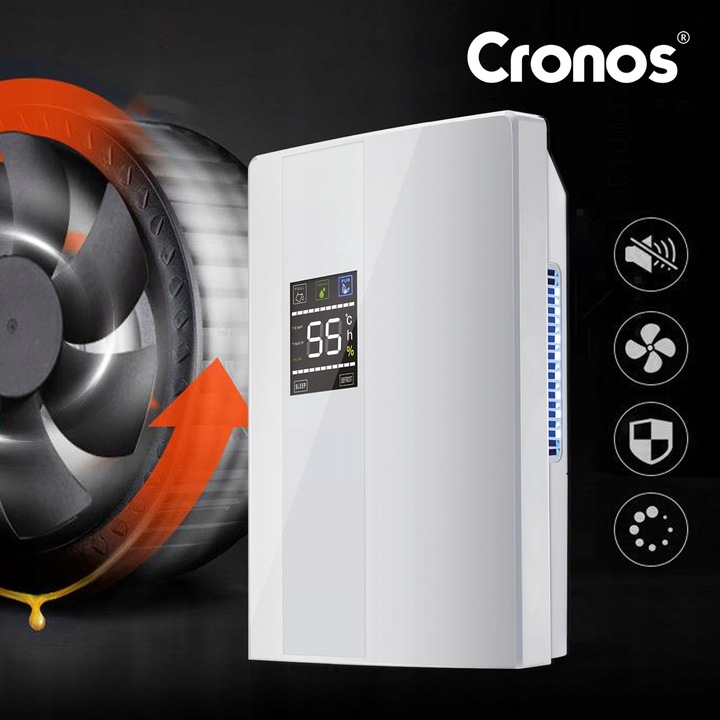 OSUSZACZ POWIETRZA OCZYSZCZACZ POCHŁANIACZ WILGOCI 2L 65W + PILOT TIMER