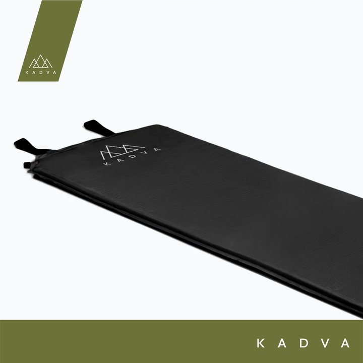 Mata samopompująca KADVA Aero czarnyOS TURYSTYCZNA WYSOKA JAKOŚĆ MATERIAŁU!