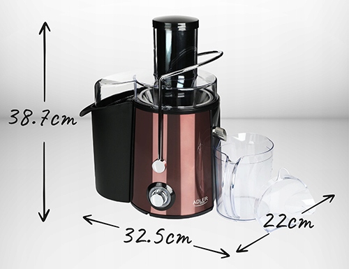 Sokowirówka - 1000W AD 4129 (2)