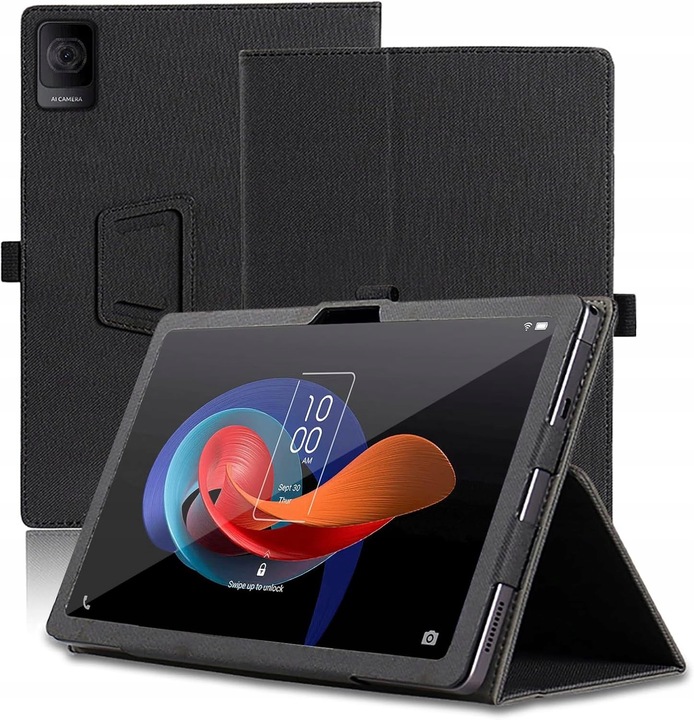Etui z uchwytem na rękę + szkło do TCL Tab 10 Gen 2 8496G 10.36 " 10.4 "