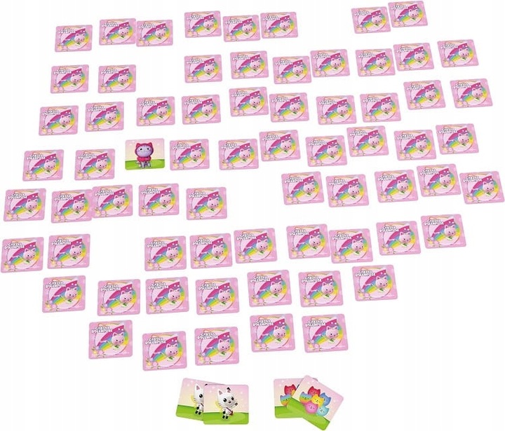 Koci Domek Gabi - Gra memory w walizce 50371