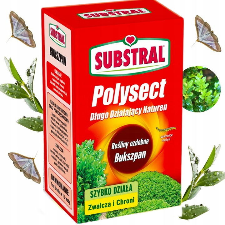SUBSTRAL POLYSECT BUKSZPAN NA ĆMĘ BUKSZPANOWĄ MSZYCE ĆMA OWADY 100ML