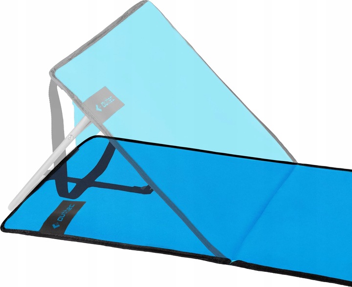 MATA PLAŻOWA Z OPARCIEM REGULOWANY LEŻAK PLAŻOWY SKŁADANY OUTTEC