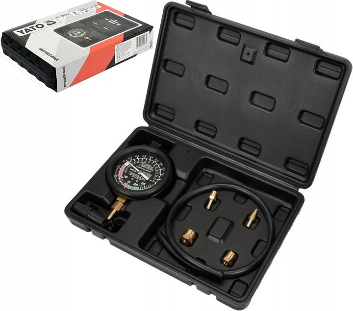 YATO MIERNIK TESTER DO POMIARU CIŚNIENIA PODCIŚNIENIA WAKUOMETR 9 SZTUK