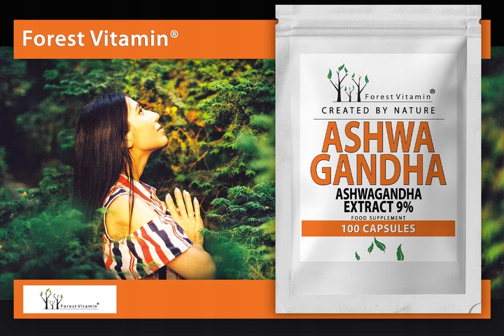 FOREST ASHWAGANDHA EKSTRAKT 700mg 9% NAJMOCNIEJSZA