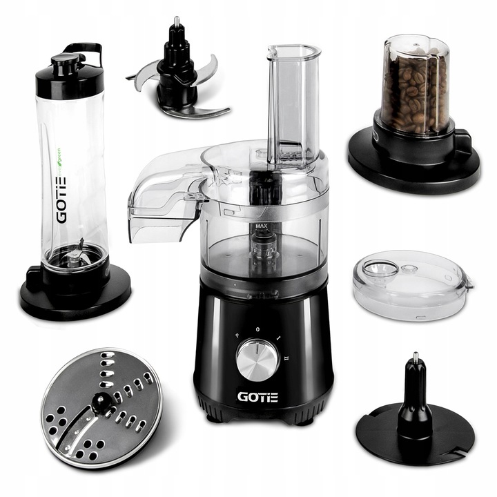 Robot kuchenny Malakser czarny GBW-1000C 400W rozdrabniacz młynek smoothie