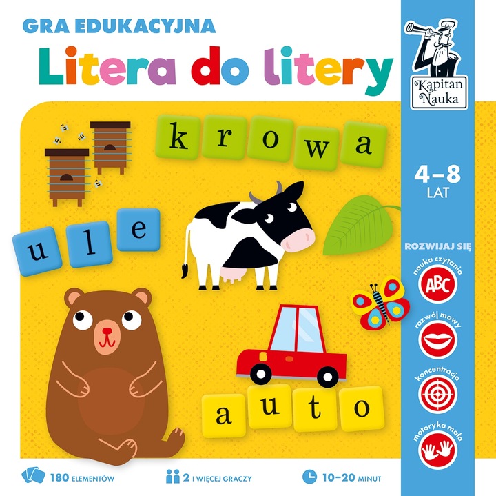 Gra planszowa Edgard Litera do litery