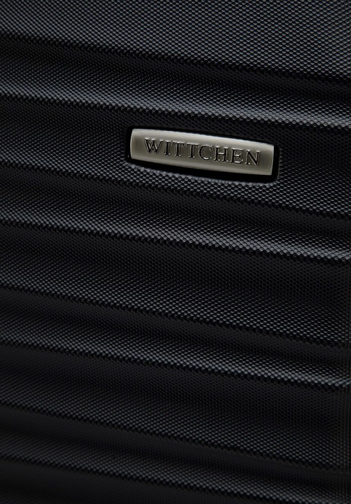 Walizka średnia z ABS WITTCHEN 56-3A-312-11 twarda wytrzymała lekka czarna