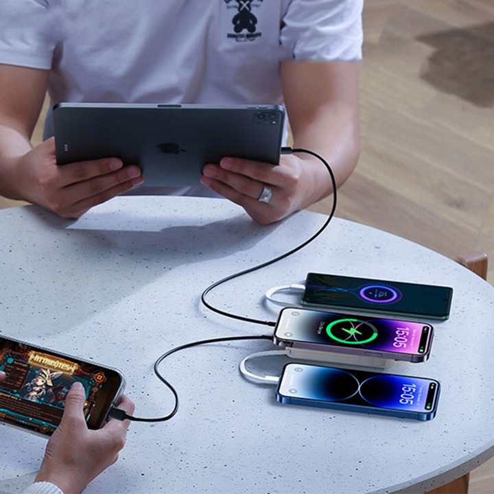 10000MAH MAGNETYCZNA MAGSAFE POWER BANK USB-C SZYBKIE ŁADOWANIE DLA IPHONE