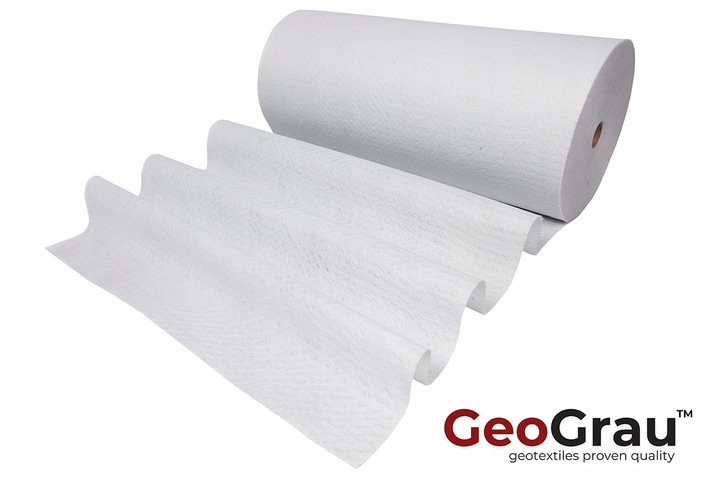 Geowłóknina Drogowa 1x10m Włóknina do OCZYSZCZALNI ŚCIEKÓW 200g Drenażowa