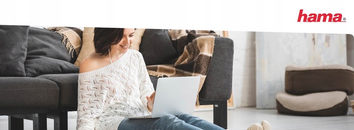 Hama TERMOMETR/HIGROMETR TH-130, BIAŁY