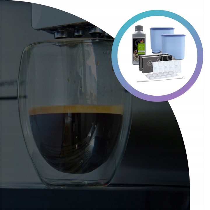 ZESTAW do KONSERWACJI EKSPRESU Philips Saeco ODKAMIENIACZ FILTRY TABLETKI