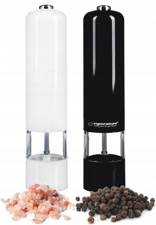 ELEKTRYCZNY MŁYNEK DO PIEPRZU I SOLI 2SZT+ BATERIE