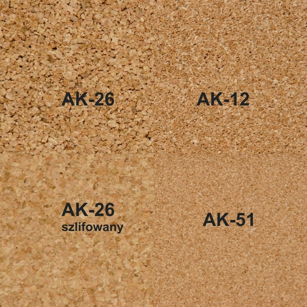 Korek techniczny płyta mata korkowa 5mm AK12