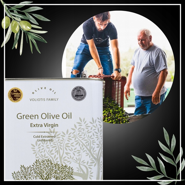 Oliwa z Oliwek Extra Virgin 1L grecka Z TEGOROCZNYCH ZBIORÓW PIERWSZA W PL