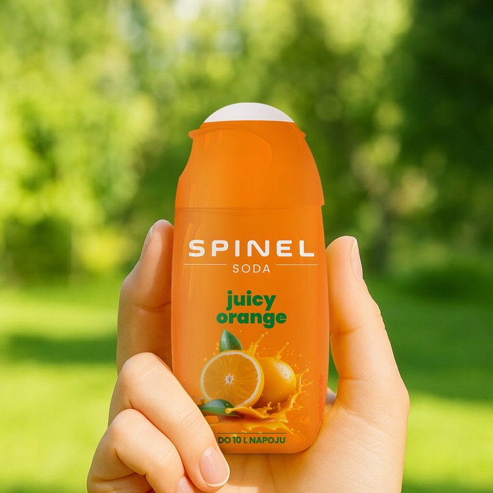 3x SYROP SPINEL SODA DO SATURATORA CYTRYNA-LIMONKA POMARAŃCZA COLA DO 10L