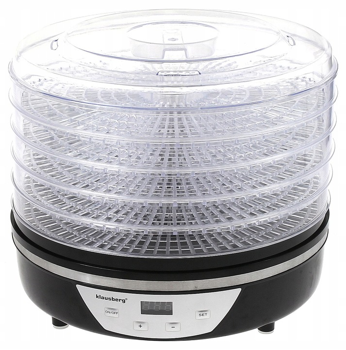 Suszarka Do OWOCÓW Grzybów Warzyw ZIÓŁ ZEGAR 7568