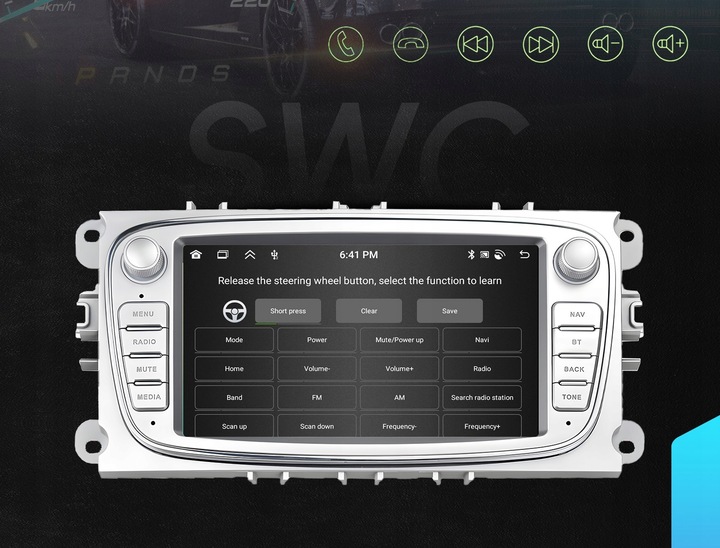 RADIO SAMOCHODOWE do FORD MONDEO MK4 FOCUS MK2 MK3 GALAXY GPS ANDROID RDS