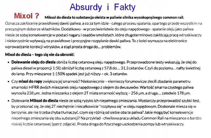 VERVA Koncentrat na 2000 Litry Oleju Napędowego = CETAN R