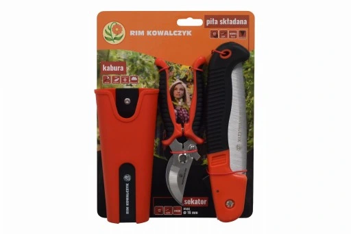 zestaw narzędzi ogrodowych fxs23 czerwony