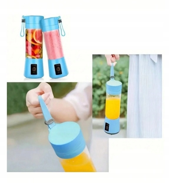 BLENDER MIKSER TURYSTYCZNY USB AKUMULATOR 380ML PRZENOŚNY SHAKER