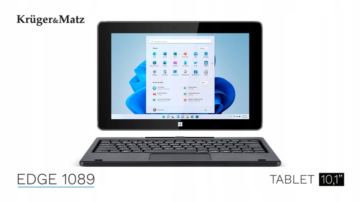 Tablet Kruger&Matz 10,1' EDGE 1089 2w1 4GB W11