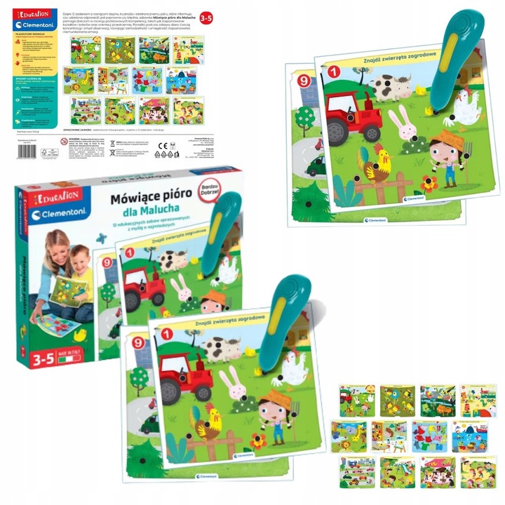 Clementoni MÓWIĄCE PIÓRO DLA MALUCHA