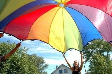 Akson Chusta animacyjna Spadochron Animacyjny - 4 metry