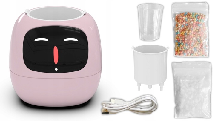 Inteligentna doniczka IVY SMART PLANTER osłonka na donicę PLANTSIO RÓŻOWA