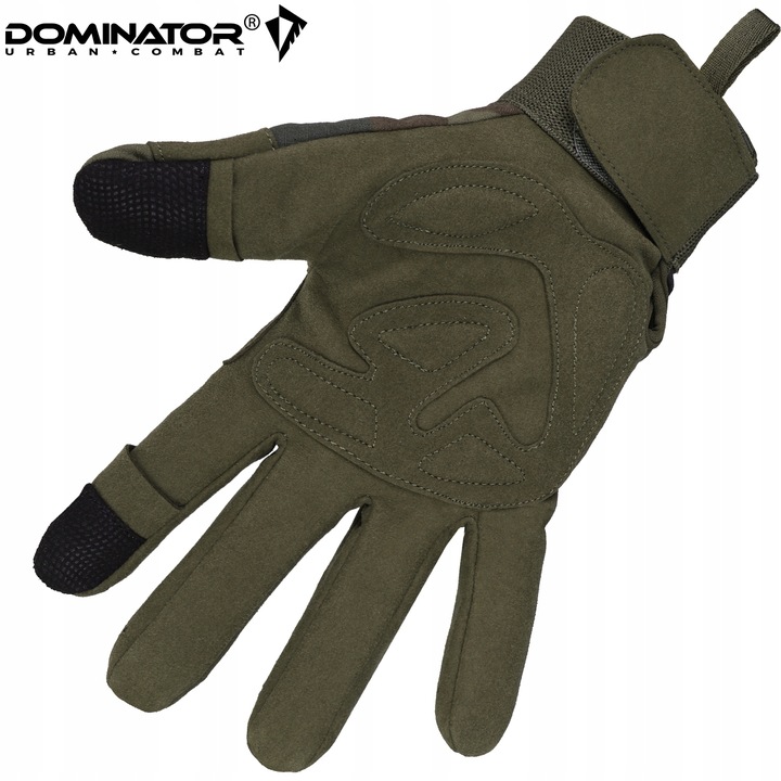 RĘKAWICE RĘKAWICZKI TAKTYCZNE DOMINATOR ARMY DO SMARTFONU PL CAMO WZ.93 L