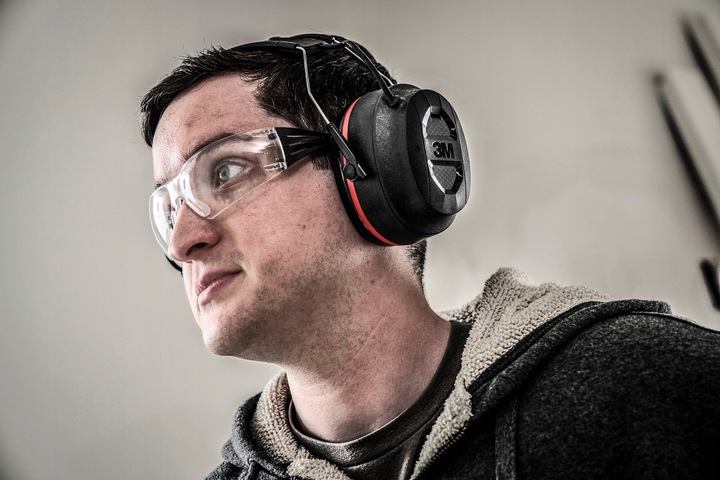 3M Pro-Protect nauszniki Bluetooth słuchawki ochronne SNR 30 dB czarne