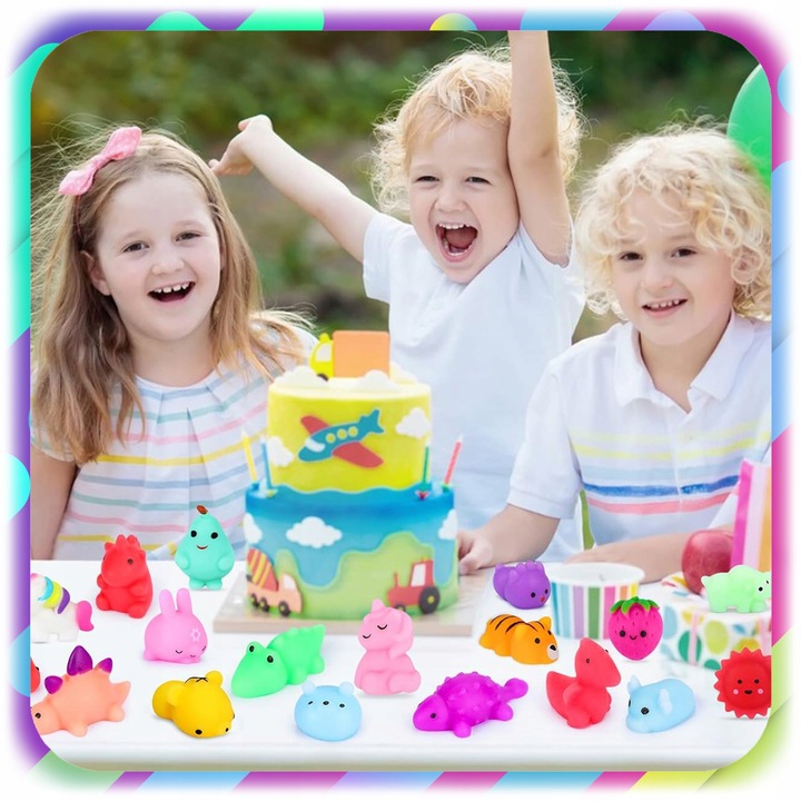 75 SZT GNIOTEK SQUISHY ANTYSTRESOWY ZABAWKA MOCHI SENSORYCZNY DLA DZIECI