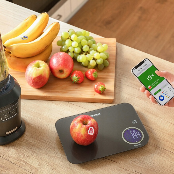 Inteligentna Waga kuchenna z Bluetooth Sencor 5kg