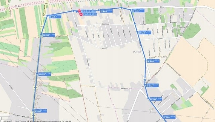 LOKALIZATOR GPS AUTA POJAZDU SAMOCHODU TRACKER 12V 24V SYSTEM ŚLEDZENIA