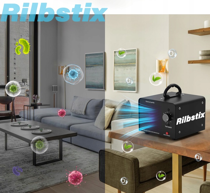 OZONATOR GENERATOR OZONU OCZYSZCZACZ DO POWIETRZA 60 000 mg/h +TIMER