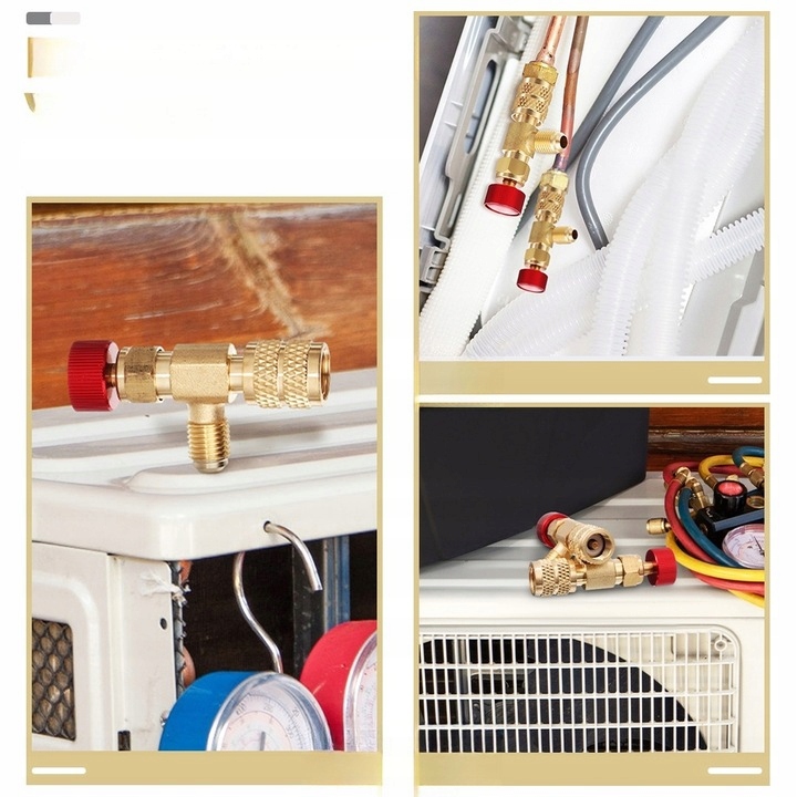 Zestaw zaworów napełniających R32 R410a R600 R134a