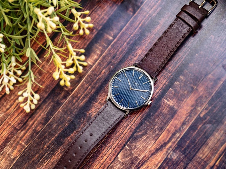 MĘSKI ZEGAREK TIMEX TW2W43700 TREND GALLERY BRĄZOWY NA PASKU NEOBRITE